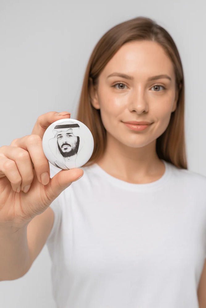 Saudi National Day Badge