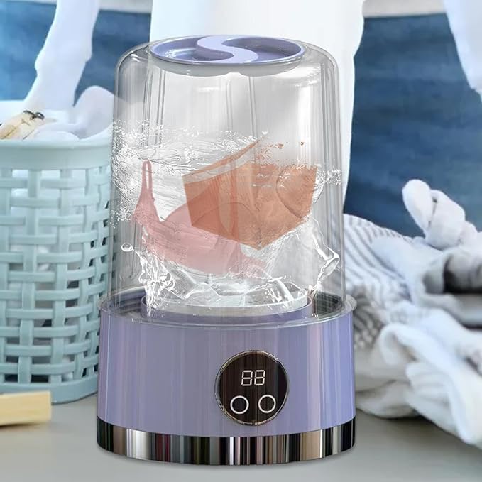 Wireless Charging Mini Washing Machine